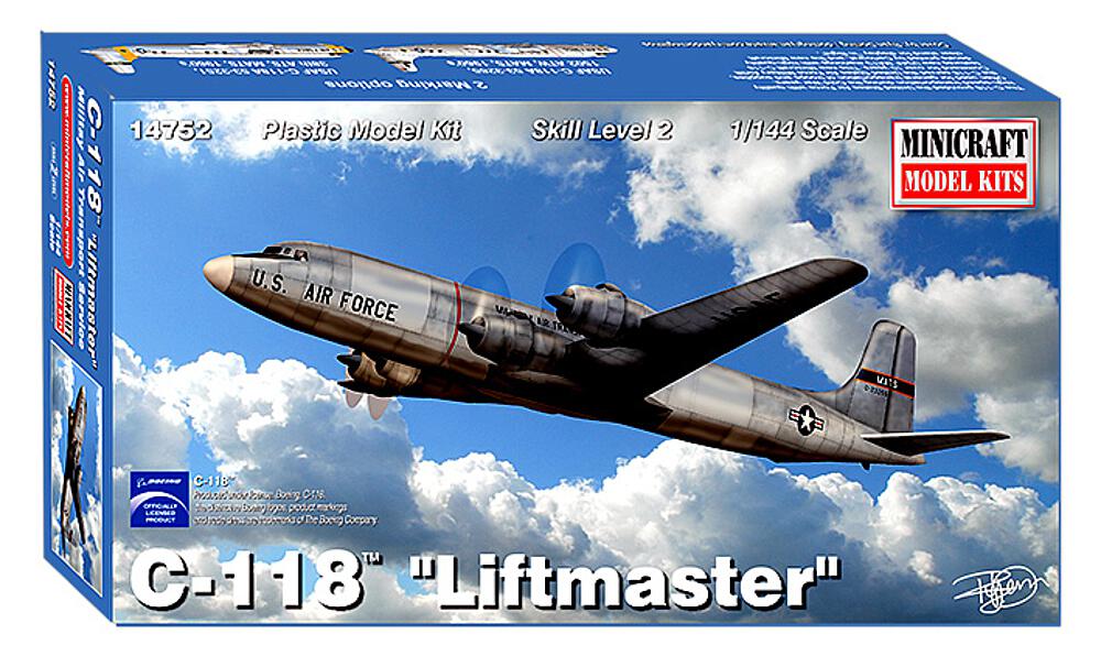 MINICRAFT 14752  1/144 C-118 Liftmaster 