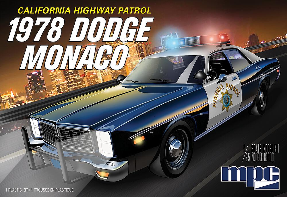 MPC MPC922/12  1/25 Dodge Monaco 1978, Police Car CHP 