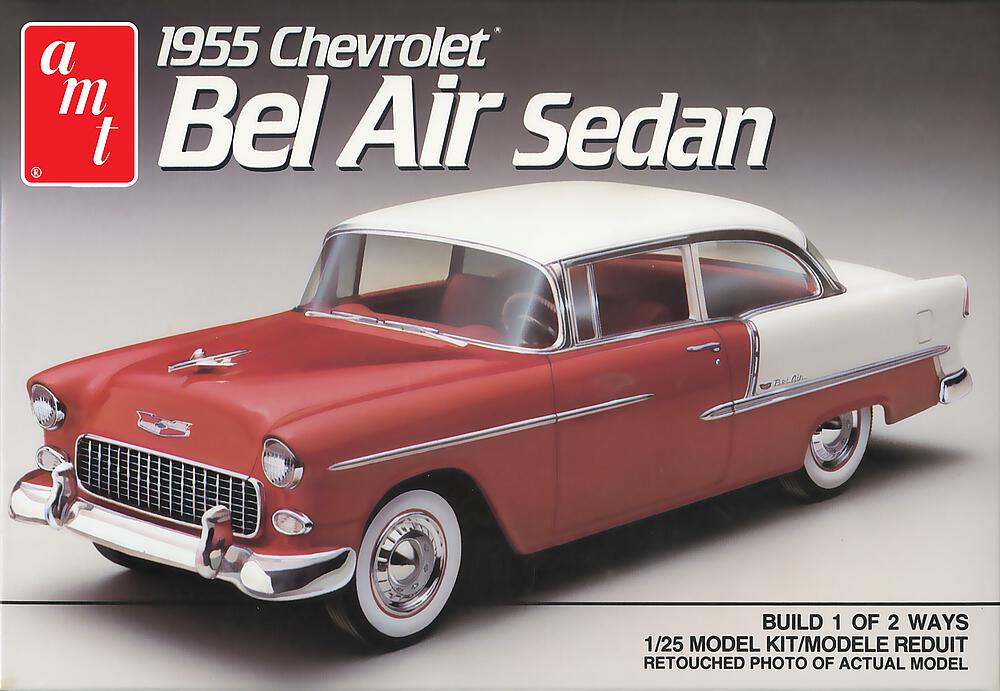 AMT AMT1119M/12  1/25 1955 Chevy Bel Air Sedan 