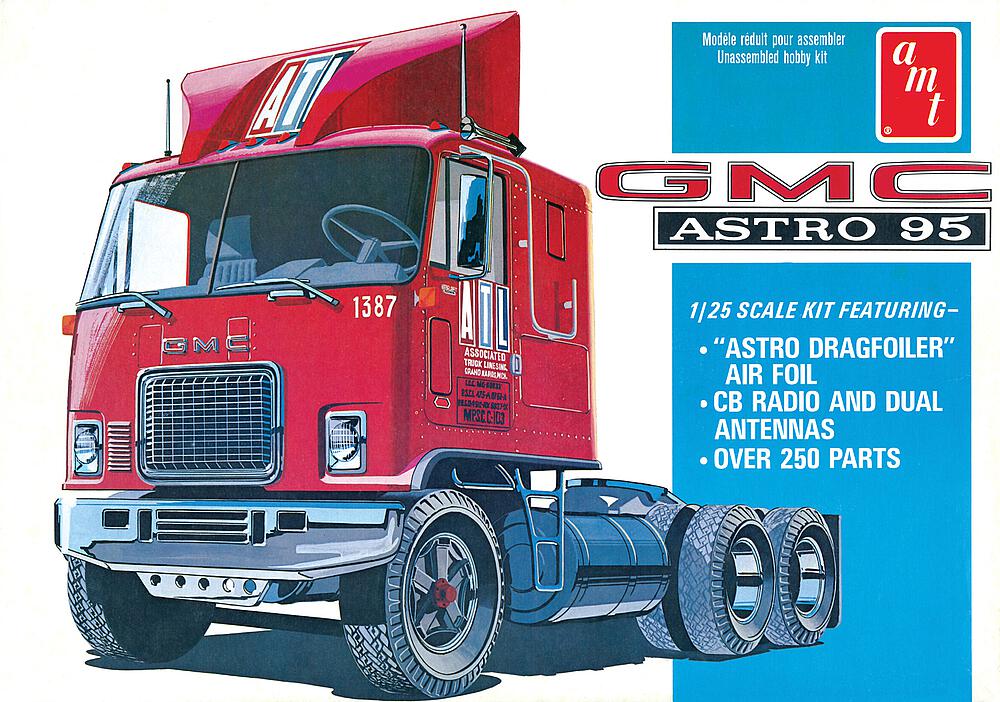 AMT AMT1140/06  1/25 GMC Astro 95 Semi Tracteur 