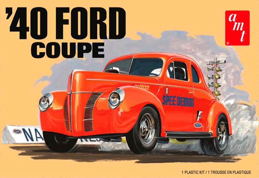 AMT AMT1141M/12  1/25 1940 Ford Coupe 2T 