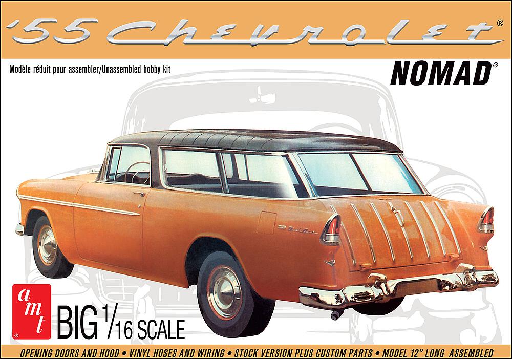 AMT AMT1005/06  1/16 1955 Chevy Nomad wagon 