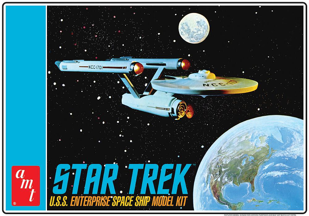 AMT AMT1296/12  1/650 Star Trek Classic U.S.S. Enterprise 