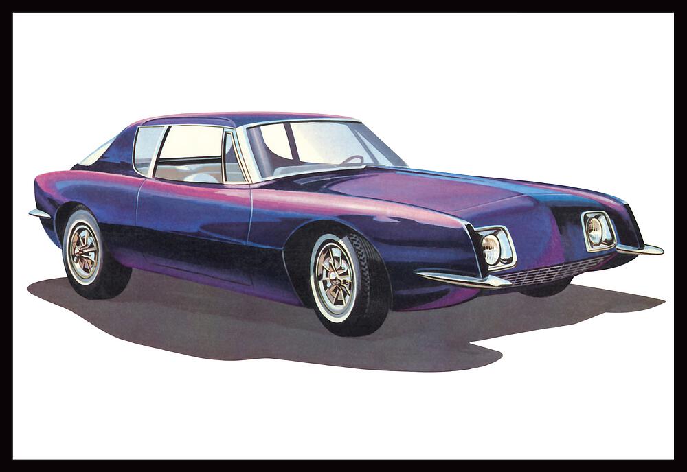 AMT AMT1312/12  1/25 1963 Studebaker Avanti 