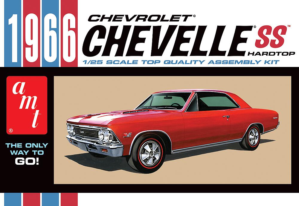 AMT AMT1342/12  1/25 1966 Chevy Chevelle SS 