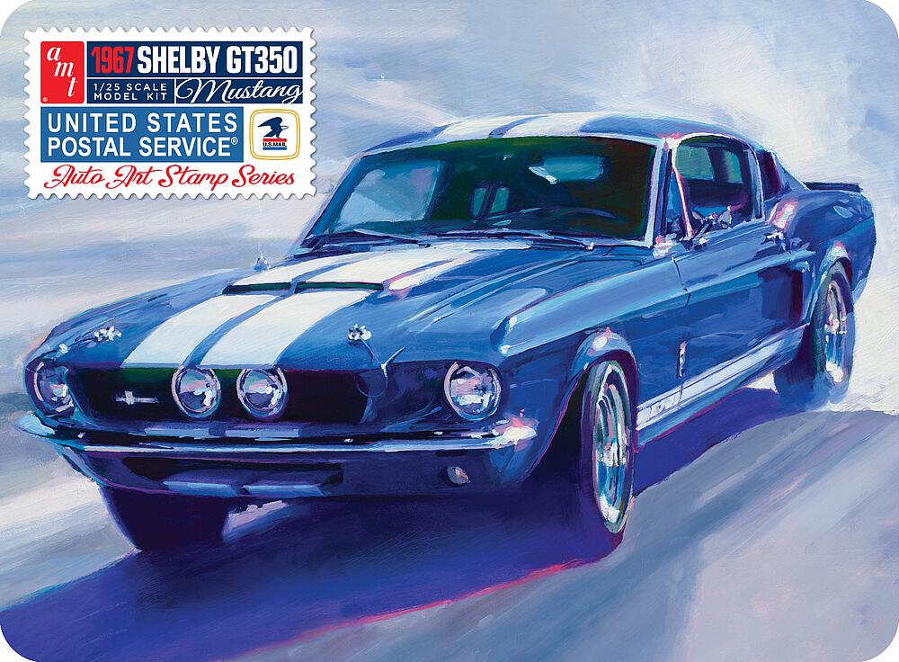 AMT AMT1356/12  1/25 Shelby GT350 1967, série USPS 