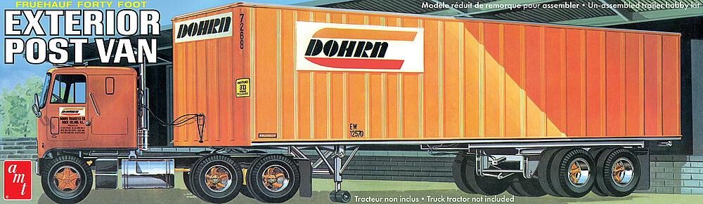 AMT AMT1357/06  1/25 40' Fruehauf Exterior Post Trailer Dohrn 