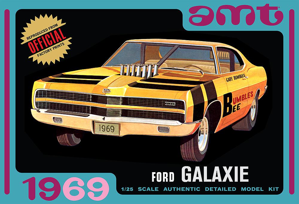 AMT AMT1373/12  1/25 1969 Ford Galaxie Hardtop 