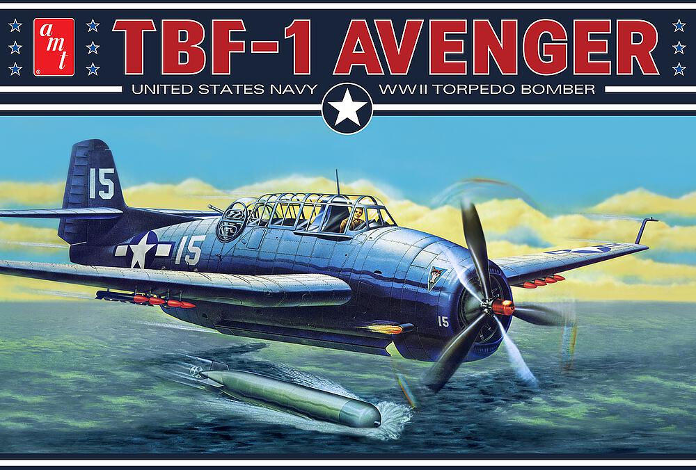 AMT AMT1377/12  1/48 TBF Avenger 