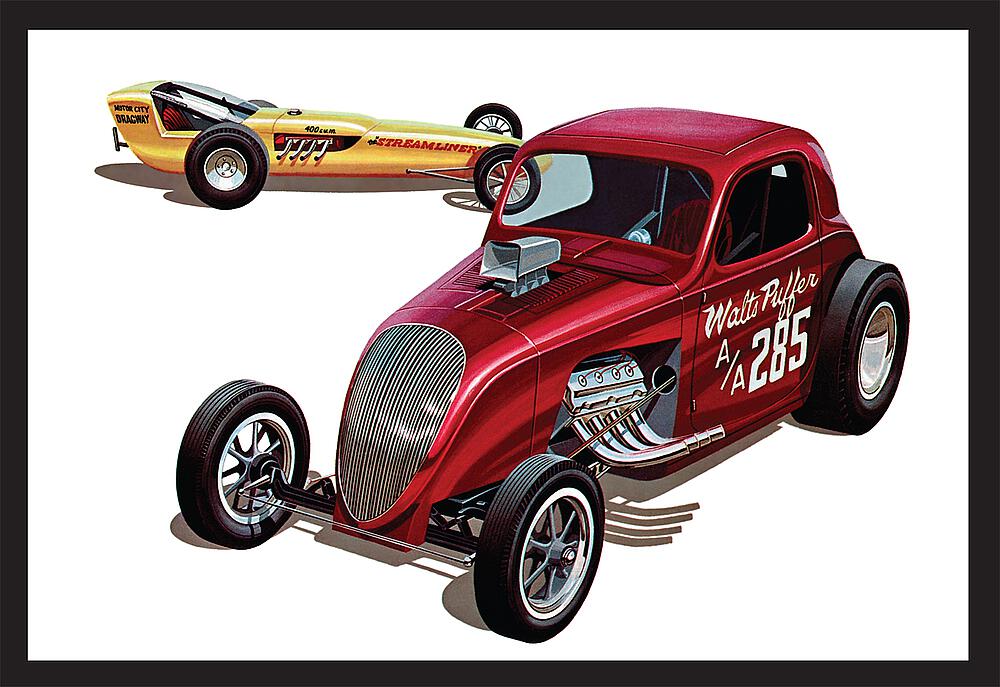AMT AMT1380/12  1/25 Fiat Double Dragster 