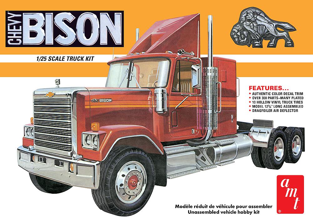 AMT AMT1390/06  1/25 Chevrolet Bison Tracteur conventionnel 