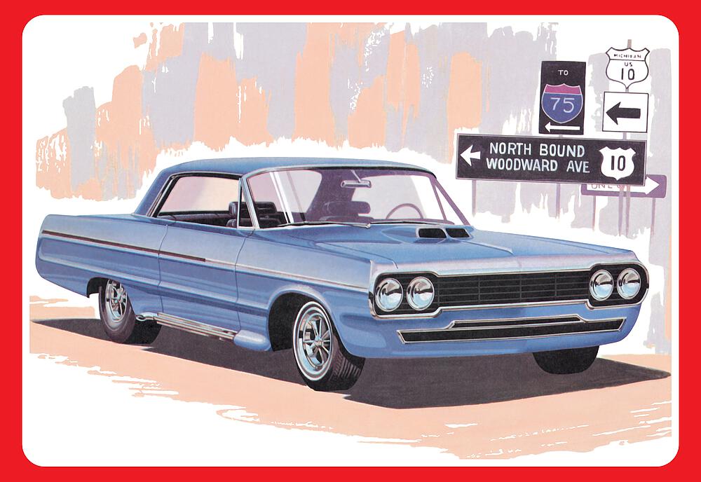 AMT AMT1396/12  1/25 1964 Chevrolet Impala Super Street Rod 