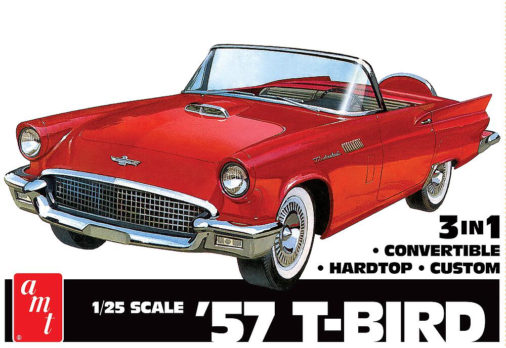 AMT AMT1397/12  1/25 1957 Ford Thunderbird 