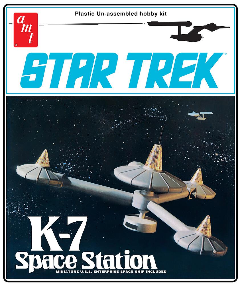 AMT AMT1415/12  1/7600 Star Trek K-7 Station spatiale 
