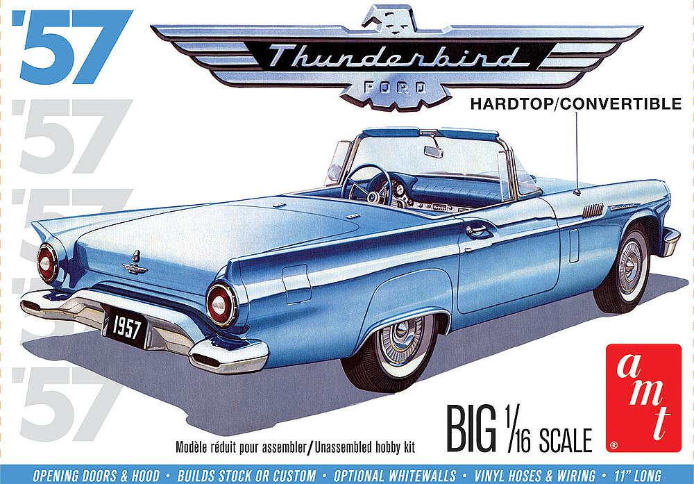 AMT AMT1206M/06  1/16 1957 Ford Thunderbird 2T 