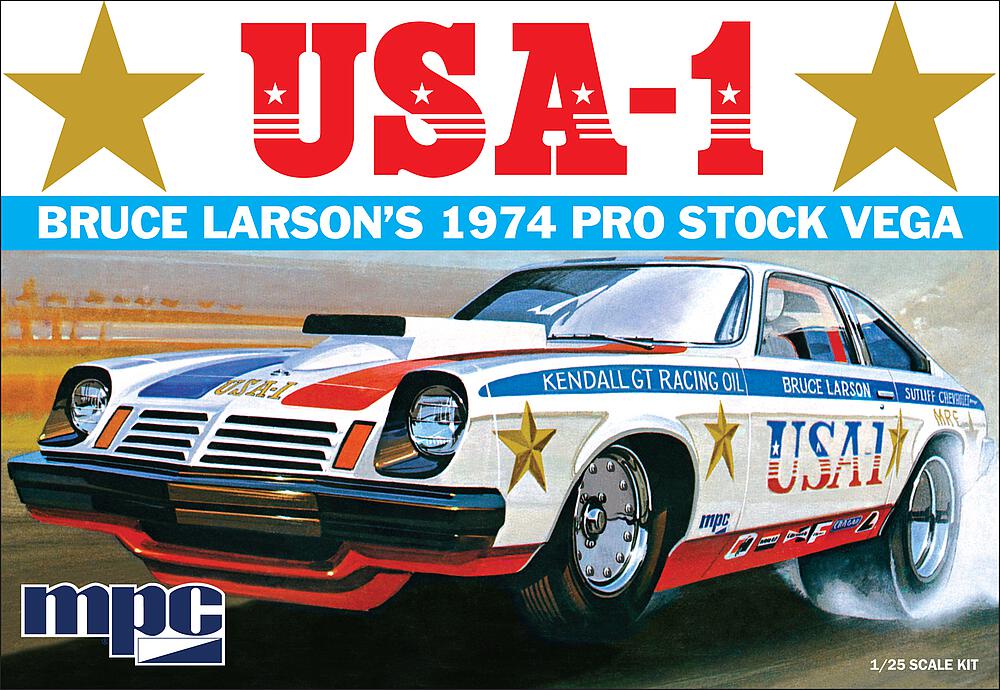 MPC MPC828/12  1/25 Bruce Larson USA-1 Pro Stock Vega 