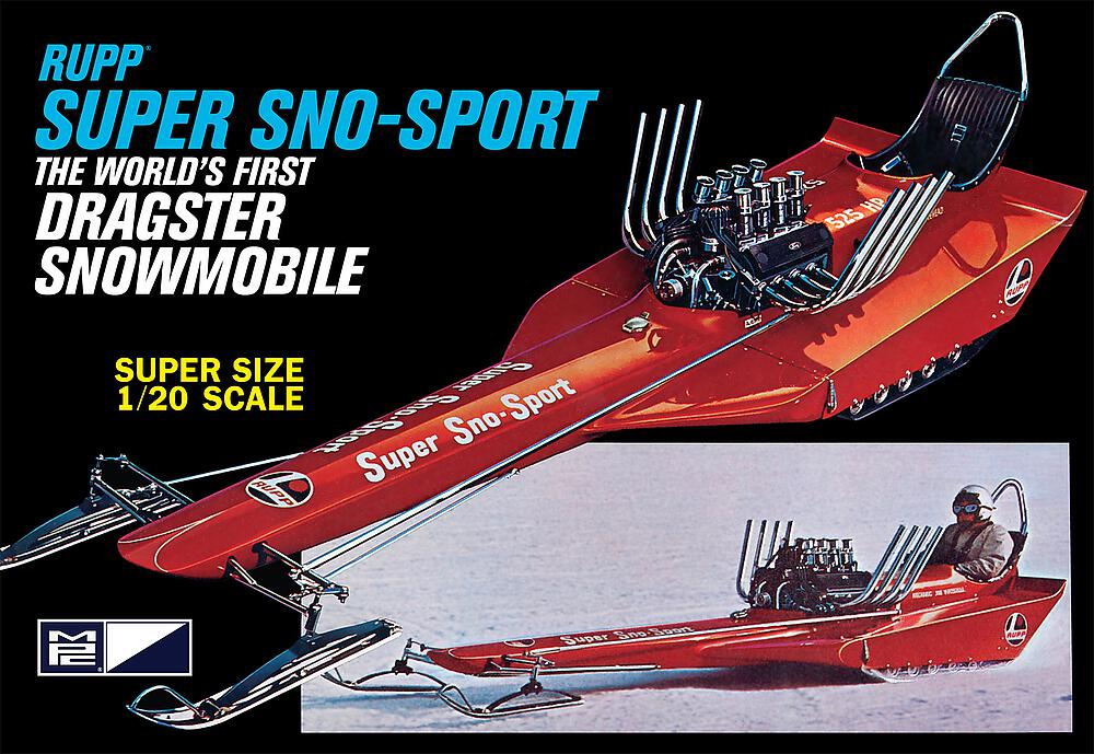 MPC MPC961/12  1/20 Rupp Super Sno-Sport Snow Dragster 