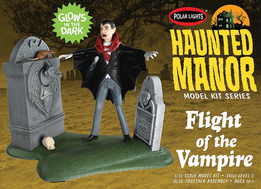 [POLAR LIGHTS POL977/12  ] POLAR LIGHTS POL977/12  1/12 Haunted Manor : Vol du vampire 