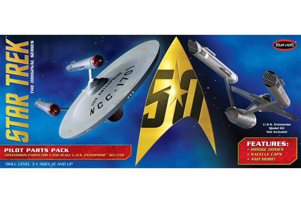 POLAR LIGHTS MKA018/06  1/350 Star Trek TOS U.S.S. Enterprise Pilot Parts  