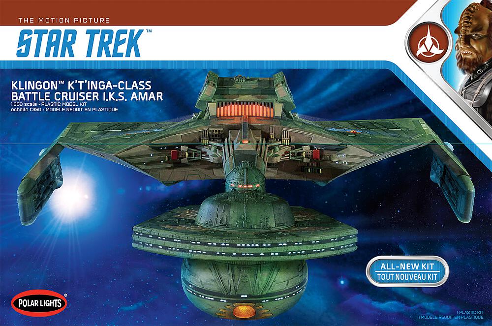 [POLAR LIGHTS POL950M/06  ] POLAR LIGHTS POL950M/06  1/350 Star Trek Klingon K't'inga 