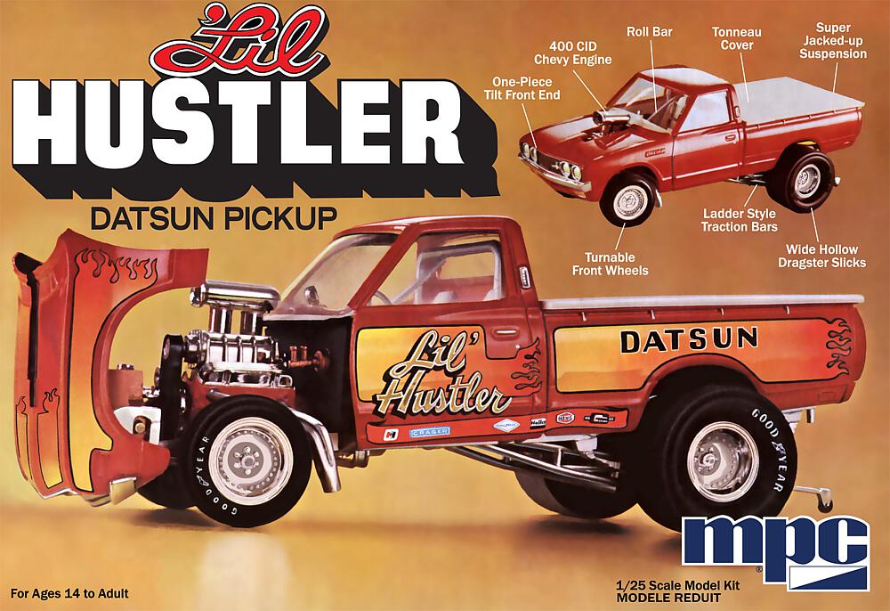 [MPC MPC982/12  ] MPC MPC982/12  1/25 1975 Datsun Pick-Up, Li`l Hustler 