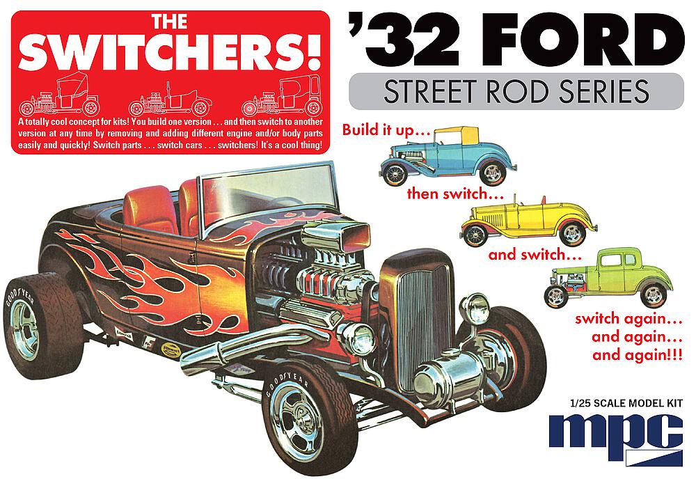 MPC MPC992/12  1/25 1932 Ford Switchers Roadster/Coupe 