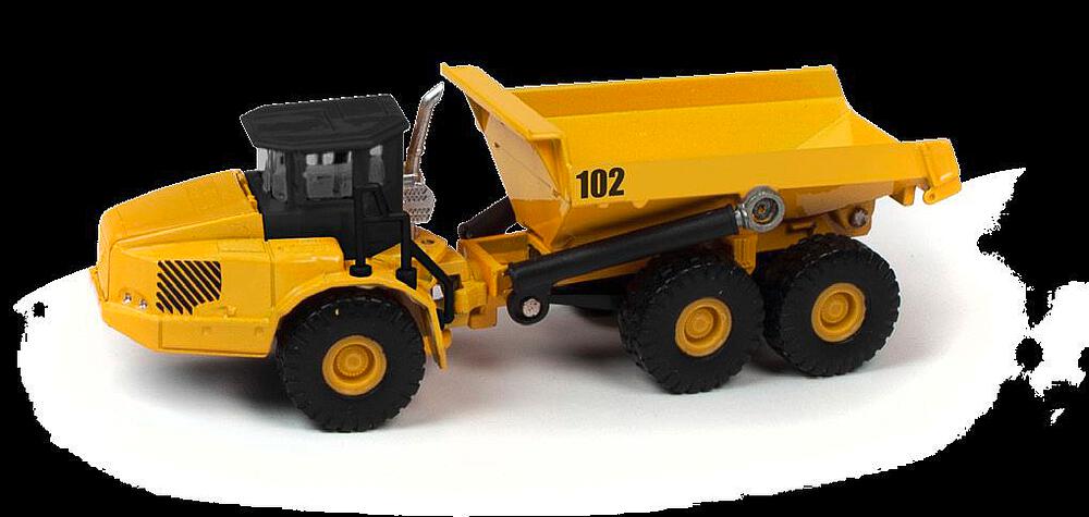 AMT TC101/12B  Benne à ordures, jaune 