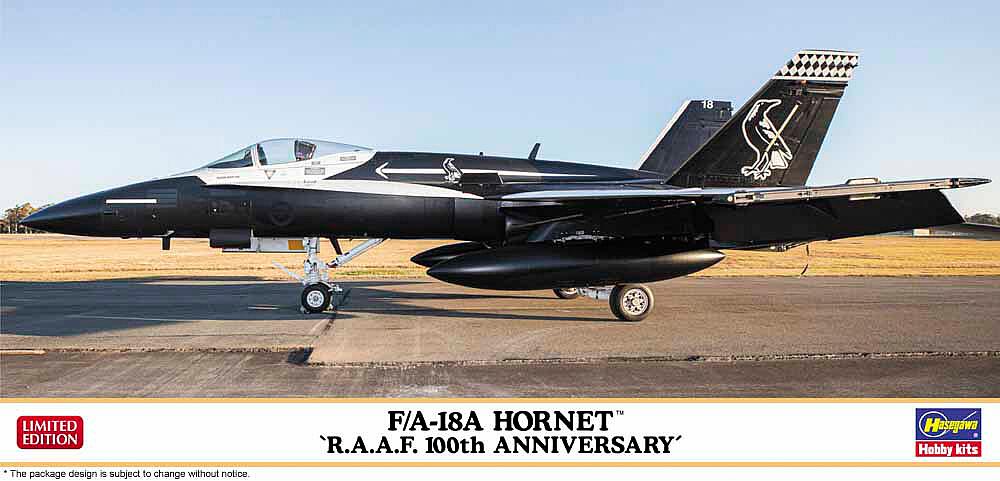 HASEGAWA 2411  1/72 FA-18A Hornet, RAAF, 100ème anniversaire 