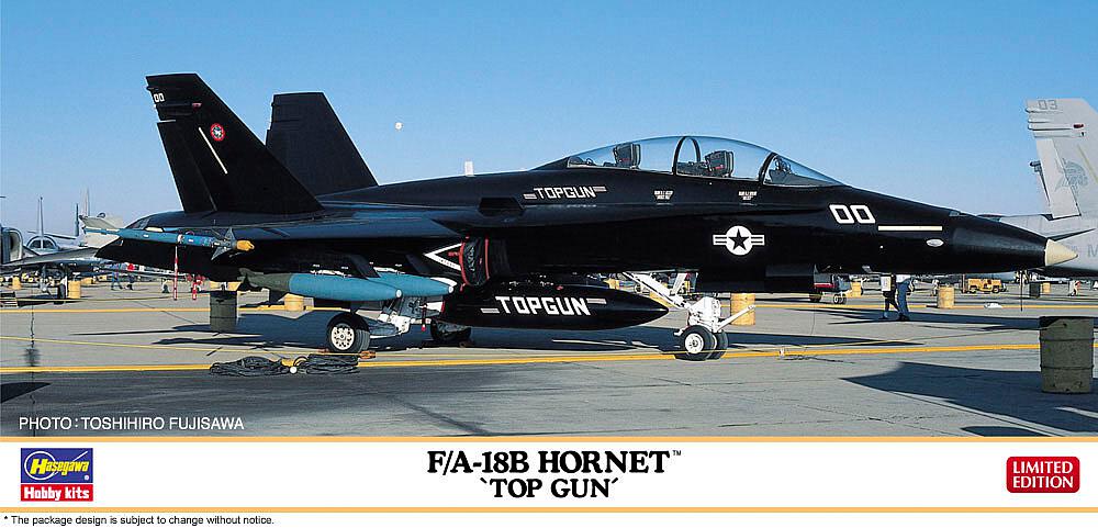 HASEGAWA 2436  1/72 F/A-18B Hornet Top Gun 