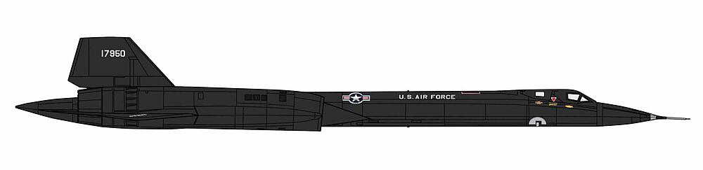 HASEGAWA 2464  1/72 SR-71 Blackbird, avion de première classe 