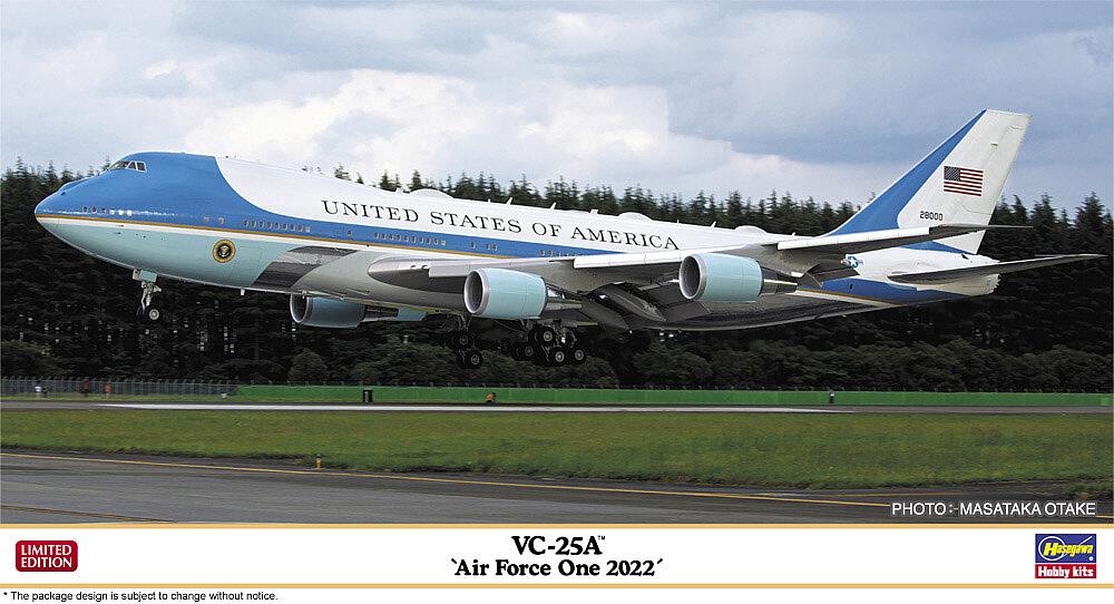HASEGAWA 10852  1/200 VC-25A, Air Force One 2022 