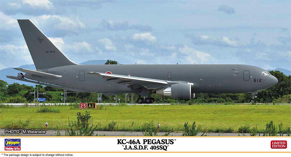HASEGAWA 10855  1/200 KC-46A Pegasus, JASF 405 Sq. 
