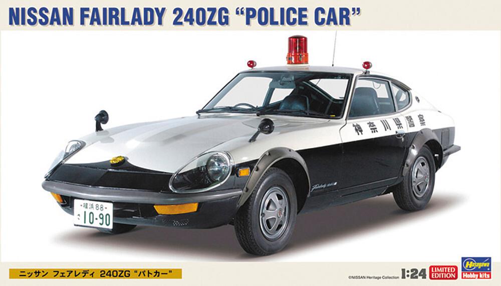 HASEGAWA 20250  1/24 Nissan Fairlady 240 ZG, police 