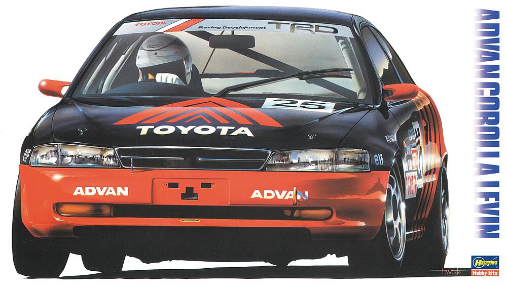 HASEGAWA 20314  1/24 Advan Corolla Levin 