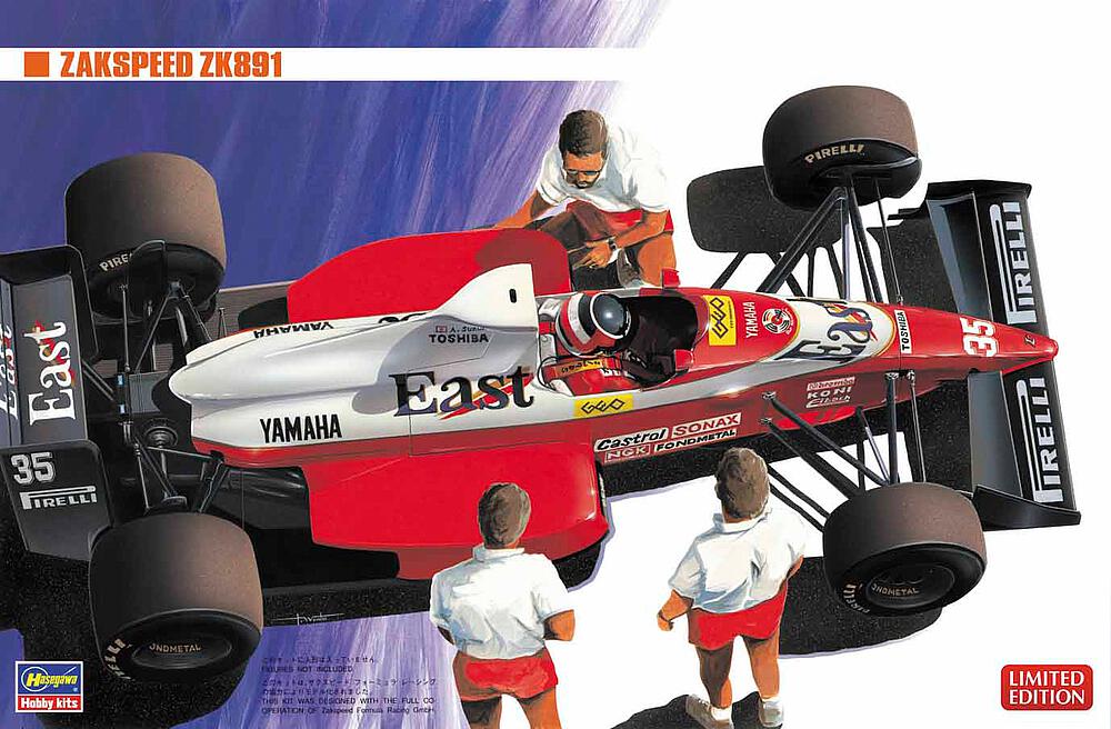 HASEGAWA 20324  1/24 Zakspeed ZK 891 