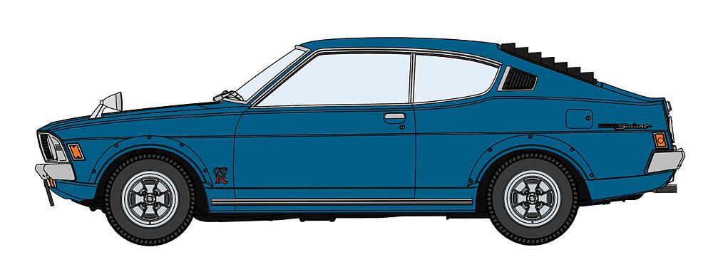 HASEGAWA 20408  1/24 Mitsubishi Galant GTO 2000 GSR avec tablier sport 