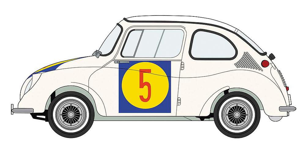 HASEGAWA 20465  1/24 Subaru 360, 1963 1st Japan GP CI Class 
