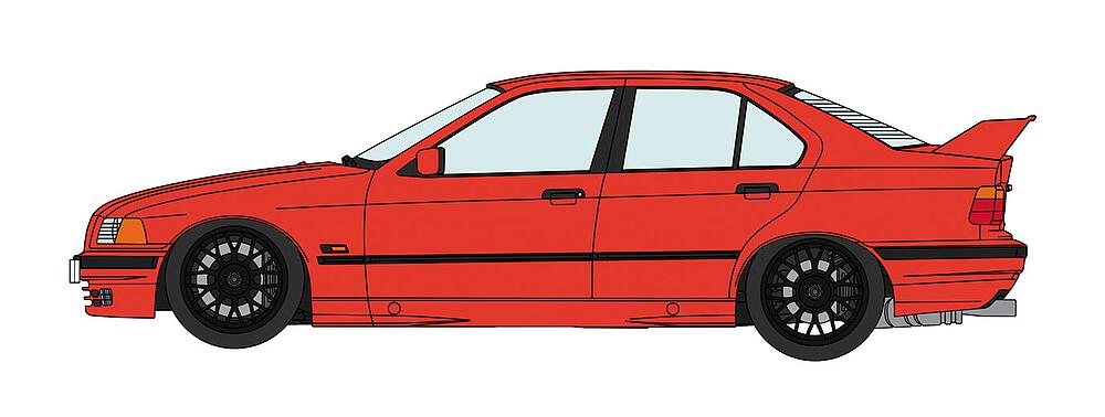 HASEGAWA 20592  1/24 BMW 320i avec spoiler arrière 