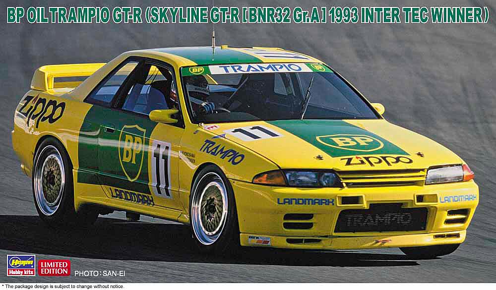 HASEGAWA 20629  1/24 BP Oil Trampio GT-R, 1993 Inter Tec 