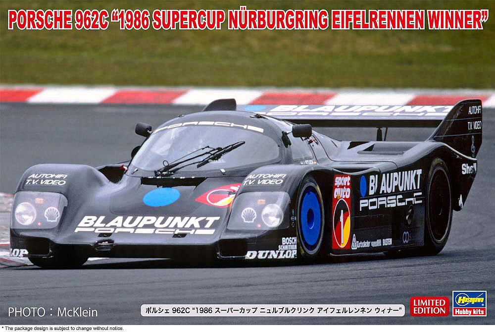 HASEGAWA 20644  1/24 Porsche 962C 