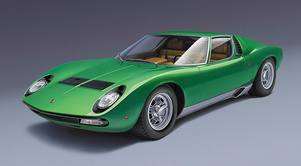 HASEGAWA 20652  1/24 Lamborghini Miura P400 SV, châssis 4846 