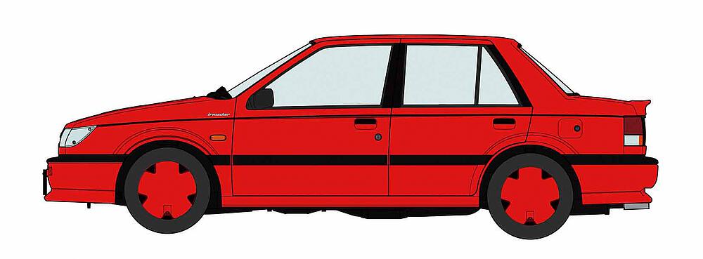 HASEGAWA 20664  1/24 Isuzu Gemini, Irmscher Turbo, Rouge 