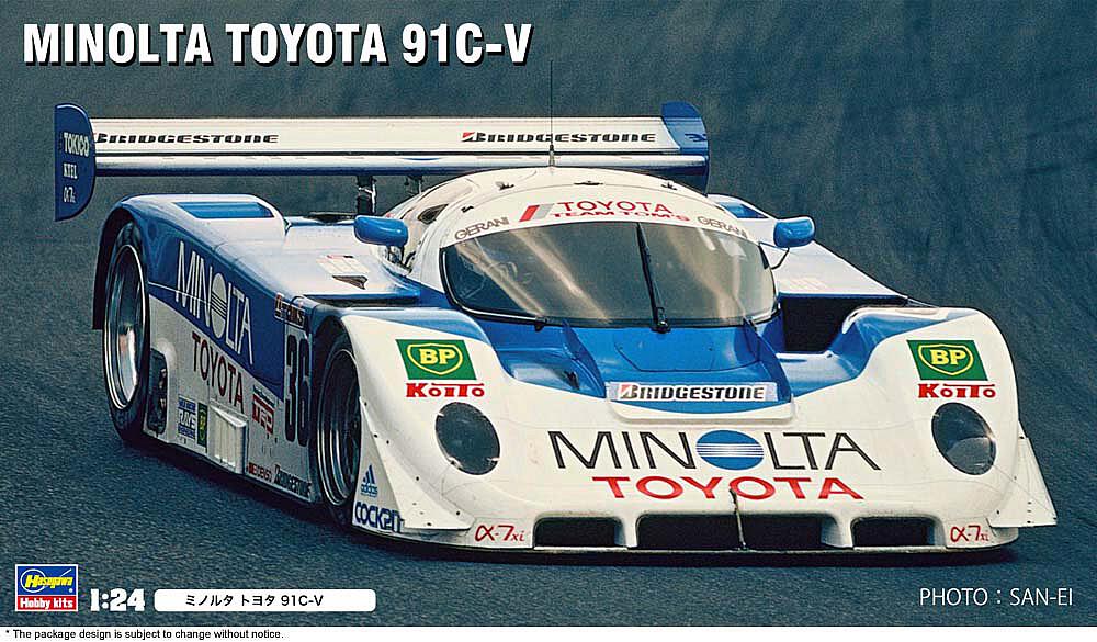 HASEGAWA HC56  1/24 Minolta Toyota 91C-V 