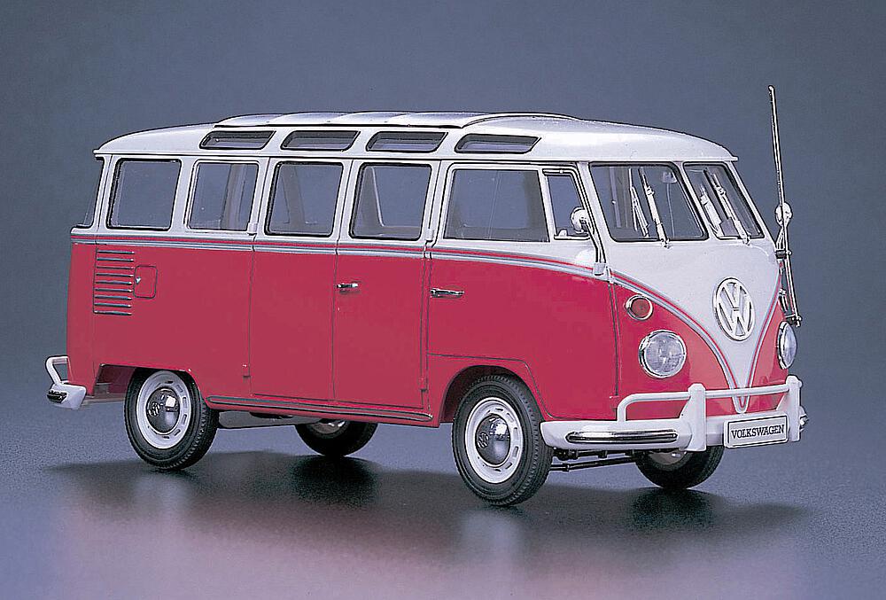 HASEGAWA HC10  1/24 Volkswagen Type 2 Minibus, 23 fenêtres, 1963 