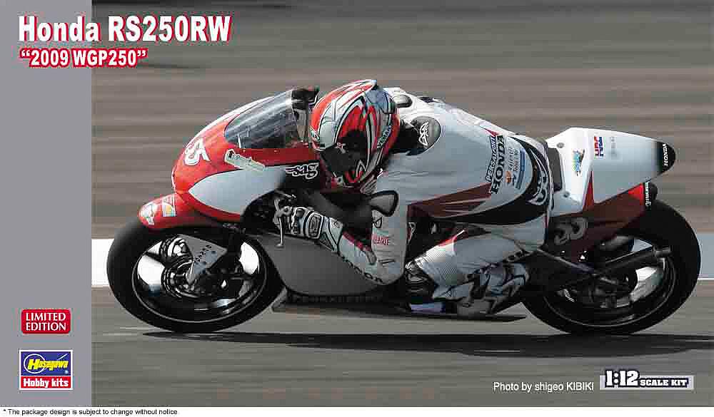 HASEGAWA 21742  1/12 Honda RS250RW, 2009 WGP250 