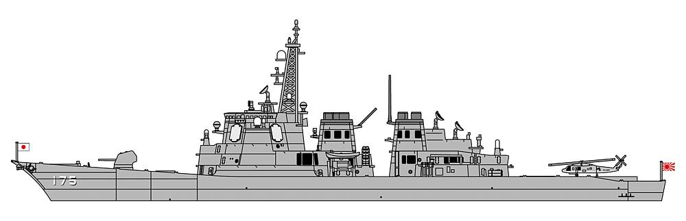 HASEGAWA 30051  1/700 DDG Myoko, Hyper détail 