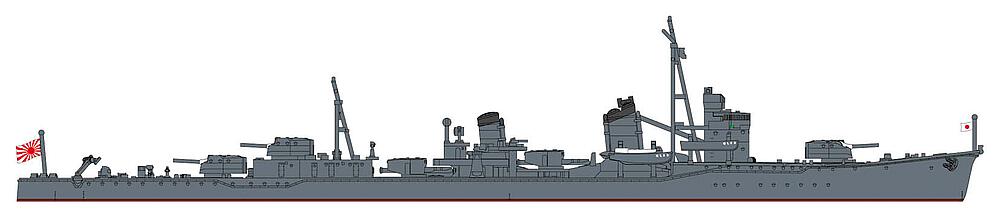 HASEGAWA 30064  1/700 IJN Asashio, Hyper détail 