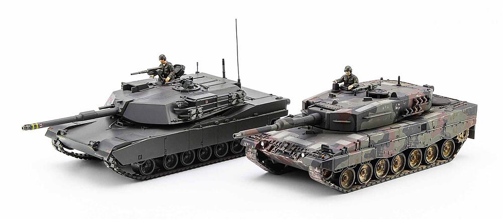 HASEGAWA 30069  1/72 M1 Abrams &amp; Leopard 2 