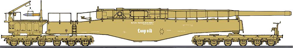 HASEGAWA MT58  1/72 Canon ferroviaire Leopold 