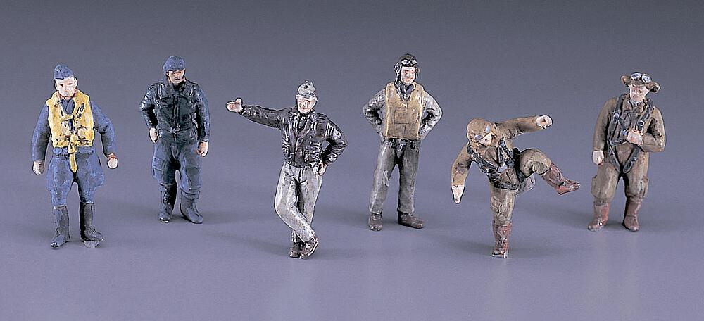 HASEGAWA 35008 X72-8  1/72 WWII Ensemble de pilotes 